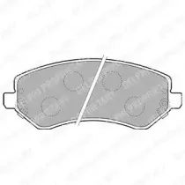 Комплект тормозных колодок, дисковый тормоз DELPHI купить