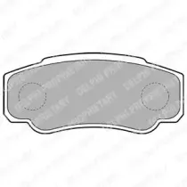 Комплект тормозных колодок, дисковый тормоз DELPHI купить