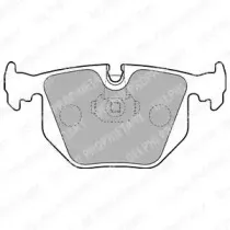 Комплект тормозных колодок, дисковый тормоз DELPHI купить