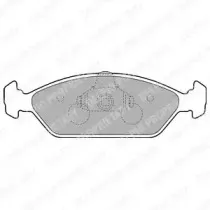 Комплект тормозных колодок, дисковый тормоз DELPHI купить