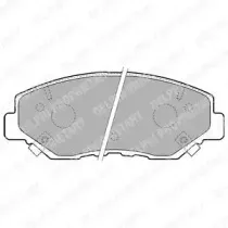 Комплект тормозных колодок, дисковый тормоз DELPHI купить