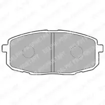 Комплект тормозных колодок, дисковый тормоз DELPHI купить