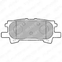 Комплект тормозных колодок, дисковый тормоз DELPHI купить