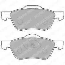 Комплект тормозных колодок, дисковый тормоз DELPHI купить