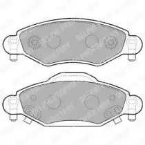 Комплект тормозных колодок, дисковый тормоз DELPHI купить