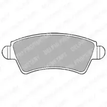 Комплект тормозных колодок, дисковый тормоз DELPHI купить