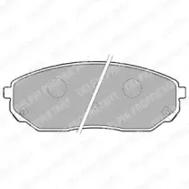 Комплект тормозных колодок, дисковый тормоз DELPHI купить