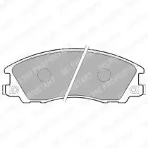 Комплект тормозных колодок, дисковый тормоз DELPHI купить