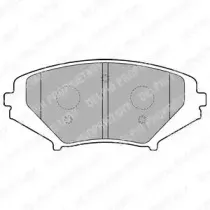 Комплект тормозных колодок, дисковый тормоз DELPHI купить