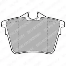 Комплект тормозных колодок, дисковый тормоз DELPHI купить