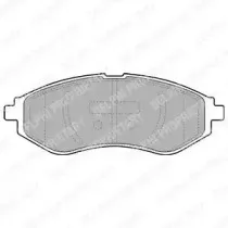 Комплект тормозных колодок, дисковый тормоз DELPHI купить