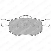 Комплект тормозных колодок, дисковый тормоз DELPHI купить