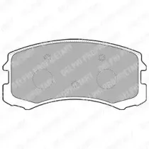 Комплект тормозных колодок, дисковый тормоз DELPHI купить