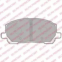 Комплект тормозных колодок, дисковый тормоз DELPHI купить