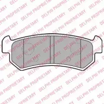 Комплект тормозных колодок, дисковый тормоз DELPHI купить