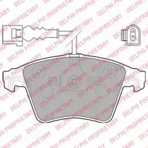 Комплект тормозных колодок, дисковый тормоз DELPHI купить