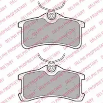 Комплект тормозных колодок, дисковый тормоз DELPHI купить