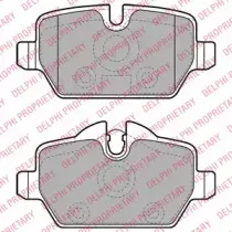 Комплект тормозных колодок, дисковый тормоз DELPHI купить