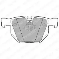 Комплект тормозных колодок, дисковый тормоз DELPHI купить