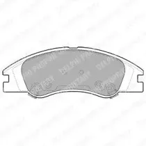 Комплект тормозных колодок, дисковый тормоз DELPHI купить