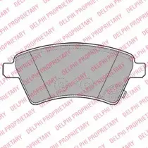 Комплект тормозных колодок, дисковый тормоз DELPHI купить