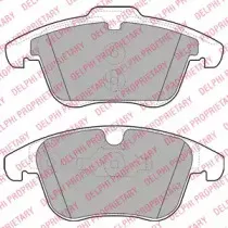 Комплект тормозных колодок, дисковый тормоз DELPHI купить