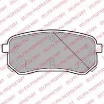 Комплект тормозных колодок, дисковый тормоз DELPHI купить