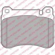 Комплект тормозных колодок, дисковый тормоз DELPHI купить