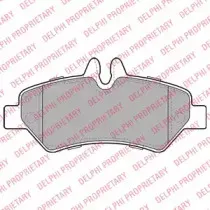 LP1983 Delphi Колодки гальмівні (задні) MB Sprinter OM651/OM642/OM646/M271/VW Crafter 06- (Bosch) DELPHI купить