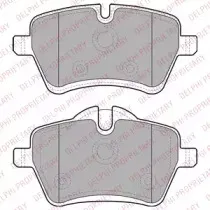Комплект тормозных колодок, дисковый тормоз DELPHI купить