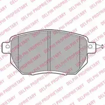 Комплект тормозных колодок, дисковый тормоз DELPHI купить