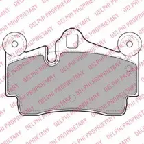 Комплект тормозных колодок, дисковый тормоз DELPHI купить