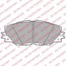 Комплект тормозных колодок, дисковый тормоз DELPHI купить
