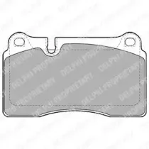 LP2012 Delphi Гальмівні колодки до дисків DELPHI купить