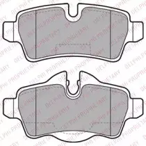 Комплект тормозных колодок, дисковый тормоз DELPHI купить