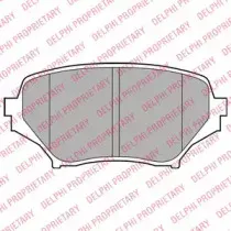 Комплект тормозных колодок, дисковый тормоз DELPHI купить