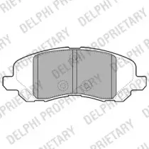 Комплект тормозных колодок, дисковый тормоз DELPHI купить