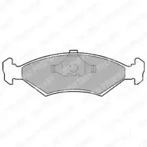 Комплект тормозных колодок, дисковый тормоз DELPHI купить