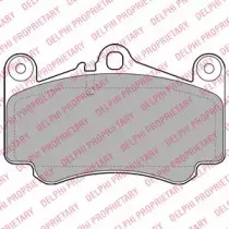 Комплект тормозных колодок, дисковый тормоз DELPHI купить