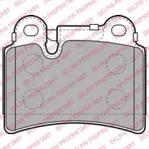 Комплект тормозных колодок, дисковый тормоз DELPHI купить