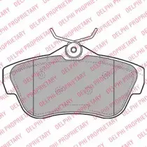 Комплект тормозных колодок, дисковый тормоз DELPHI купить