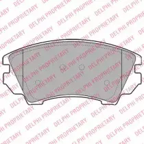 Комплект тормозных колодок, дисковый тормоз DELPHI купить