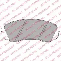 Комплект тормозных колодок, дисковый тормоз DELPHI купить