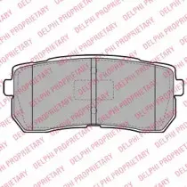 Комплект тормозных колодок, дисковый тормоз DELPHI купить