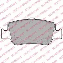 Комплект тормозных колодок, дисковый тормоз DELPHI купить