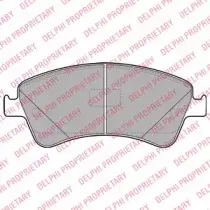 Комплект тормозных колодок, дисковый тормоз DELPHI купить