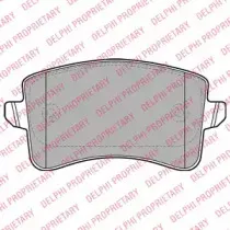 Комплект тормозных колодок, дисковый тормоз DELPHI купить