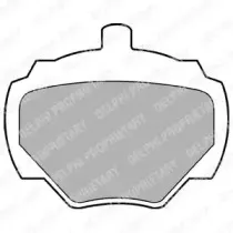 Комплект тормозных колодок, дисковый тормоз DELPHI купить