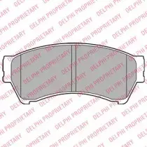 Комплект тормозных колодок, дисковый тормоз DELPHI купить