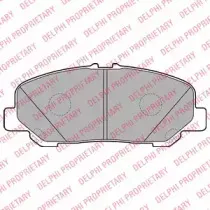 Комплект тормозных колодок, дисковый тормоз DELPHI купить